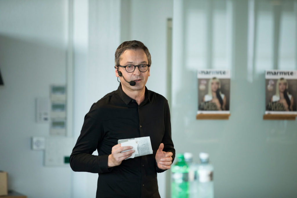 Das Symposium wurde von Food-Journalist und Sensoriker Patrick Zbinden moderiert.