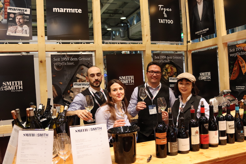 Smith & Smith Wine Company Ltd., Vito Marciano, Lena Degunda, Tobias Hochstrasser und Martina Schmid
