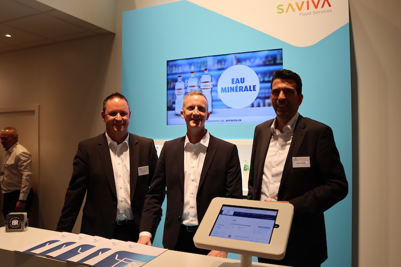 Saviva AG, Geschäftsbereich Apposito, v.l. Patrick Wirth, Tangi Le Saout und Mauro Pitussi Geschäftsführer