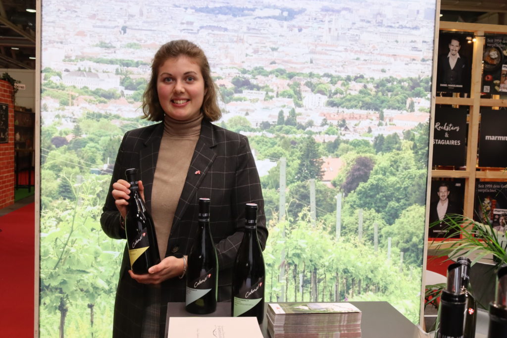 Julia Kutter vom Weingut Wien Cobenzel