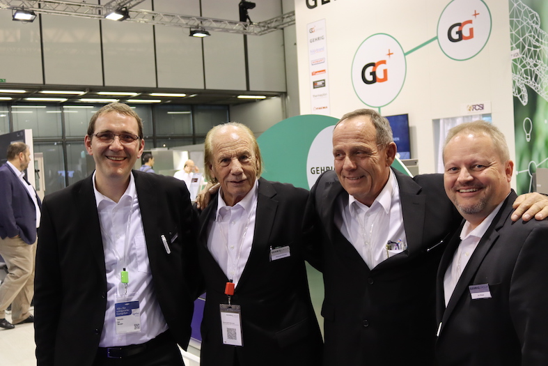 Gehrig Group AG, (v.l.n.r.) Ivo Burger, Hansruedi Dierauer, Werner Leiser und Jan Weigle