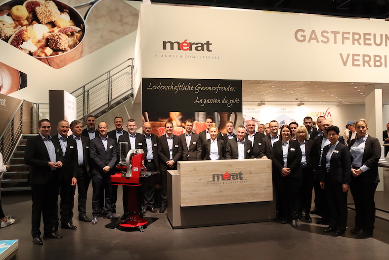 Mérat & Cie AG, Geschäfstführer Reto Maurer mit seinem Standteam freuen sich auf Ihre Kunden.
