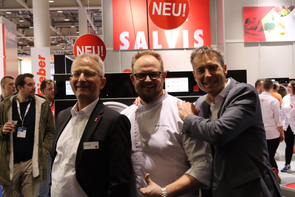 Salvis AG, Davor bratoljic Geschäftsführer, Gunnar Kriening, Thomas Sandor Leiter Marketing & Product Management