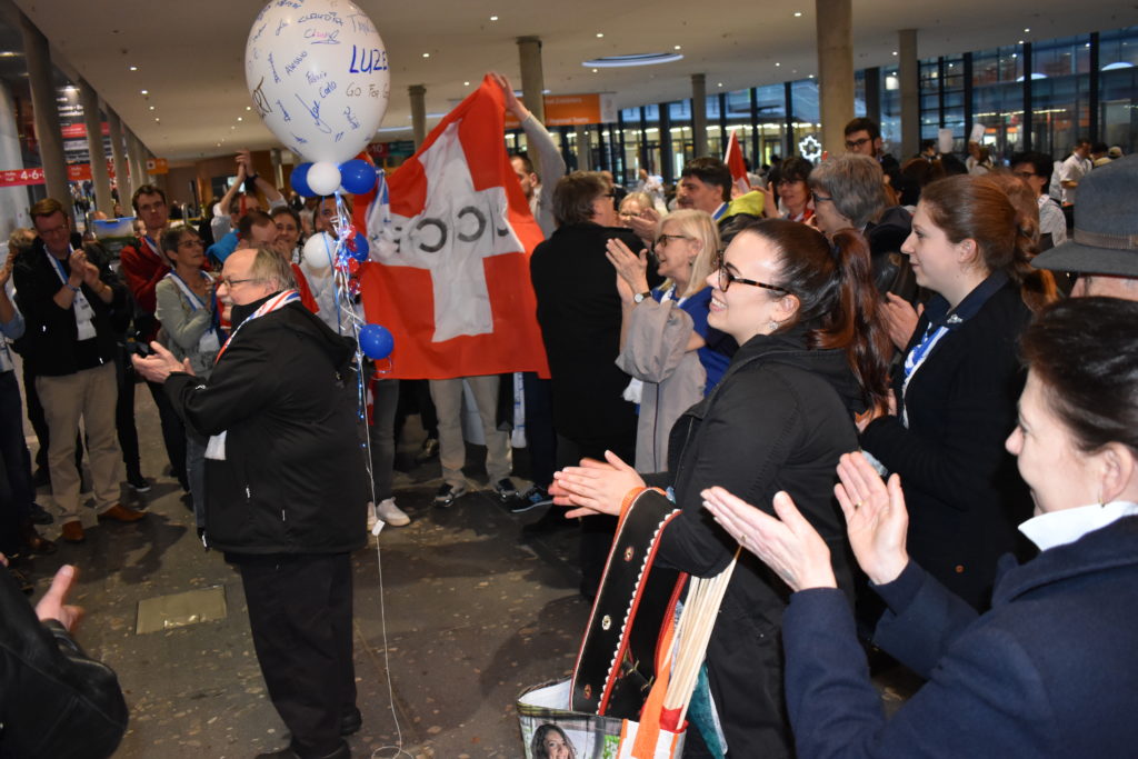 aber 120 Fans aus Luzern unterstützten die Ausstellungsmannschaft des CCCL