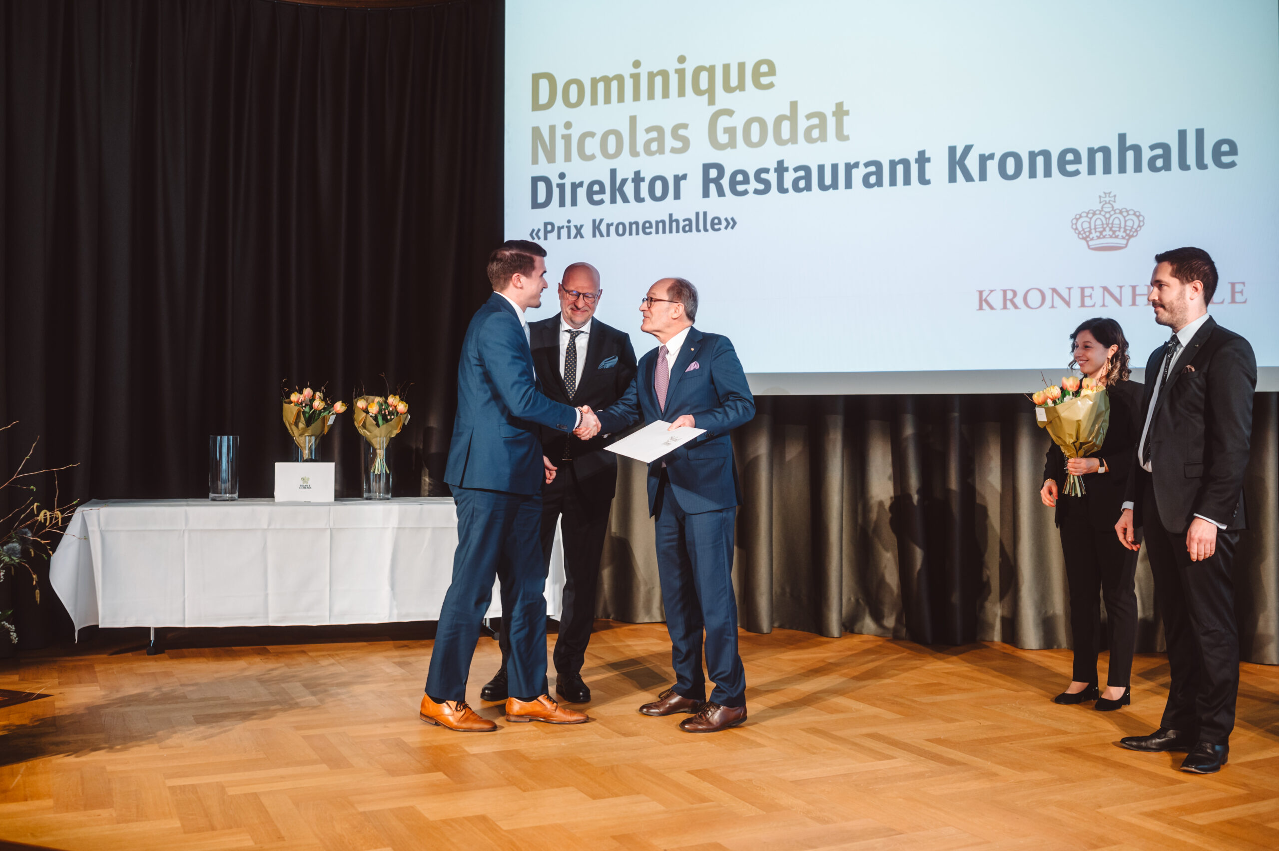 1. Vergabe des ‘Prix Kronenhalle’